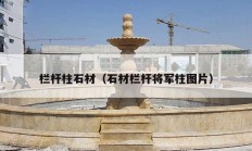 栏杆柱石材（石材栏杆将军柱图片）