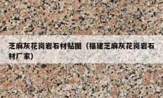芝麻灰花岗岩石材贴图（福建芝麻灰花岗岩石材厂家）