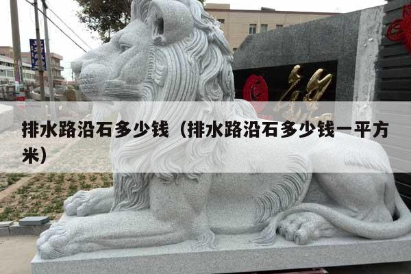 排水路沿石多少钱(排水路沿石多少钱一平方米)