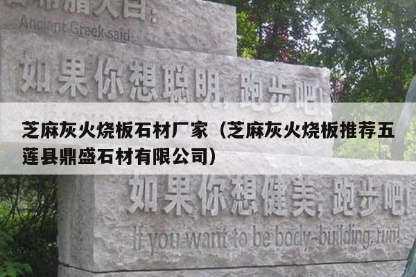 芝麻灰火烧板石材厂家(芝麻灰火烧板推荐五莲县鼎盛石材有限公司)