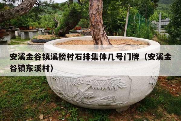 安溪金谷镇溪榜村石排集体几号门牌(安溪金谷镇东溪村)