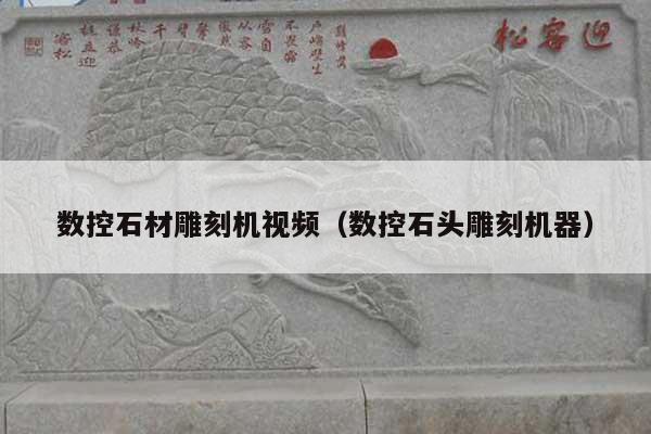 数控石材雕刻机视频(数控石头雕刻机器)
