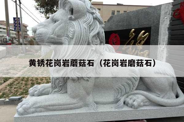 黄锈花岗岩蘑菇石(花岗岩磨菇石)